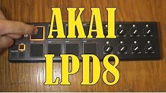 How to set up the AKAI LPD8 usb controller in Fruity Loops