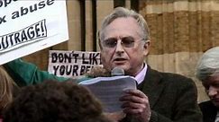 Richard Dawkins' Speech at Protest the Pope March