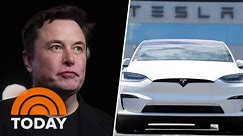 Elon Musk under pressure as Tesla's sales targets, stock price slide
