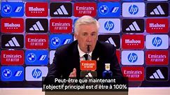 Real Madrid - Ancelotti : "Nous aurons le temps de faire la fête plus tard"