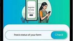 Voter id card application status check ✅ #votarcard #voter_card #voter_status #voter_card