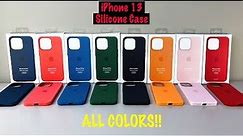 NEW Apple Silicone Case for 📱 iPhone 13 | 13 Mini | 13 Pro | 13 Pro Max /Will my old cases fit?