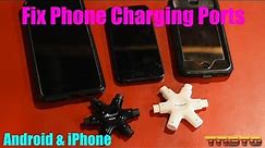 Fix Phone Charging Port (PurePort USB-C & Lightning Cleaning Tool)