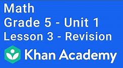 5th Grade Math | Unit 1 | Lesson 3 | Decimals in expanded form | Khan Academy