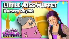Little Miss Muffet Nursery Rhyme on Tea Time with Tayla