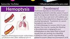 Diagnosis and treatments of hemoptysis (coughing up blood) | #diagnosis #treatment #Hemoptysis #daily #health #reels #video | Dr. Mike Adeyemi