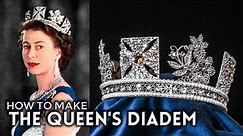 Crafting Queen Elizabeth's Iconic Crown from Scratch! | Crown Obsession #7