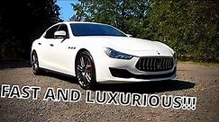2018 Maserati Ghibli S Q4 Review - A very luxurious and fast 4 door sedan!!!