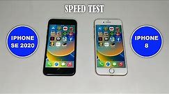 iPhone Se Vs iPhone 8 Speed Test