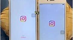 Open iG(instagram) - iPhone 6 vs 6s #shorts #iphone6s #iphone6