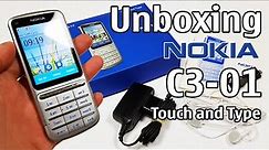 Nokia C3-01 Touch Unboxing 4K with all original accessories RM-776 review