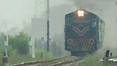 Hitachi Locomotive With Train On Track | Train Passing Videos