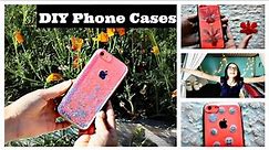 DIY Easy Phone Cases | Emoji, Glitter, Pressed Flowers | Make it Fancy | Fiona Frills
