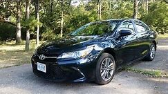 2016 Toyota Camry SE 2.5L Start Up/ Full Review