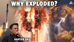 The real reason why SpaceX Starship explosion!