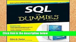 Review  SQL For Dummies