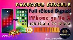 iPhone X Passcode Disable Backup & Restore Backup Done ✅ Network #follow #reels #icloudbypassfull