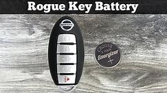 2019 - 2022 Nissan Rogue Key Fob Battery Replacement - How To Change Replace Rogue Remote Batteries