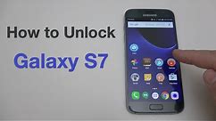 How To Unlock Samsung Galaxy S7