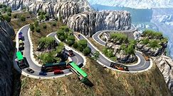 Deadly Roads | World’s Most Dangerous Roads | Bus on Dangerous Mountain Road | Death Serpentines