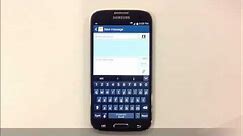How to Send a Text Message - Samsung Galaxy