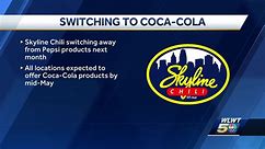 Skyline Chili switching from Pepsi to Coke products