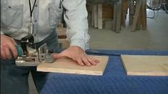 How to Use & Maintain a Plate Joiner : Doing Flat Joints with a Plate Joiner