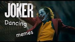 Joker dancing to different songs (Stairs scene "Joker" movie)
