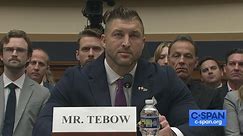 Former NFL Star Tim Tebow Testifies on Combating Child Sexual Abuse Material