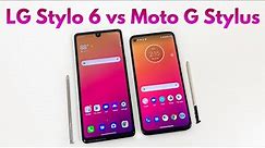 LG Stylo 6 vs Moto G Stylus - Who Will Win? (Hands On)