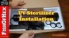 UV Sterilizer Installation On The 125 Gallon Reef