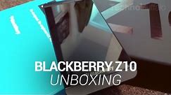 BlackBerry Z10 Unboxing