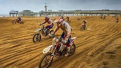 Mass Dirt Bike Racing on Hague Beach | Red Bull Knock Out