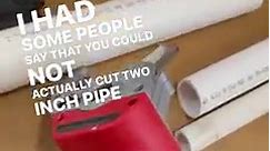 Can the M12 Pipe Shear really cut 2” Schedule 40 PVC? Let’s find out! Links for tools in bio #milwaukee #m12 #milwaukeeM12 #milwaukeetools #plumbing #DIYPlumbing | Millis Construction