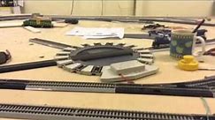 Bachmann Ez track layout update with Bachmann turntable 11/