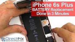 iPhone 6S Plus Battery Replacement Shown in 3 Minutes