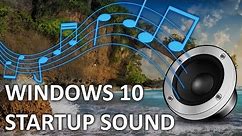 How to enable and change Windows 10 startup sound