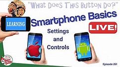 How Do I Learn Smartphone Basics? Settings and Controls