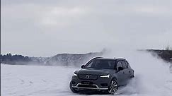 Electric Volvo XC40 Recharge winter driving fun - watch the full test drive video on our channel!