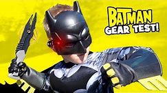 Batman Super Hero Gear Test & Spy Gear Toys Review for Kids! by K-City