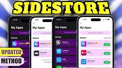 Sidestore iOS: Install IPAs & Wireless Refresh (New Method)