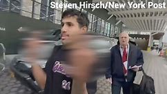 Illegal migrant flips the bird after arrest for attacking NYPD officers