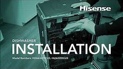 Hisense Dishwasher Installation Guide | Hisense Dishwasher
