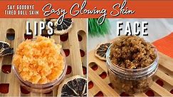 BEST Scrub For Skin EXFOLIATION at HOME [ DIY LIP & FACE SCRUB RECIPE ]