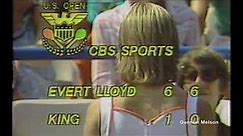 Chris Evert Lloyd Defeats Billie Jean King at the U.S. Open (September 7, 1979)