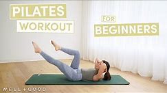 Pilates Workout For Beginners with @GoChloPilates | Good Moves | Well+Good