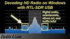 Decoding HD Radio on Windows with RTL-SDR USB