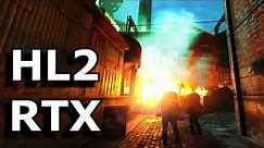 Half Life 2 RTX looks quite nice!