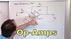01 - The Non-Inverting Op-Amp (Amplifier) Circuit