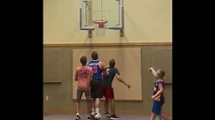 Things Get Intense! High Schoolers don’t want to lose to a 7 year old & his Dad! Kid’s Basketball